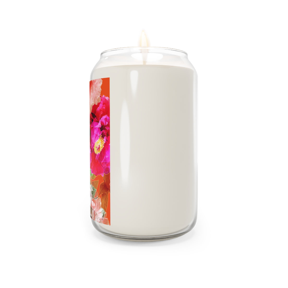 Floral Peony Soy Candle 13.75oz — Scented Decorative Jar Candle