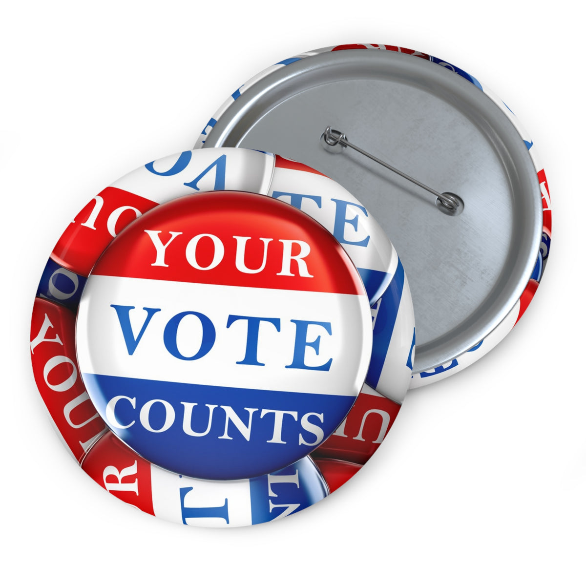 Vote Custom Pin Buttons