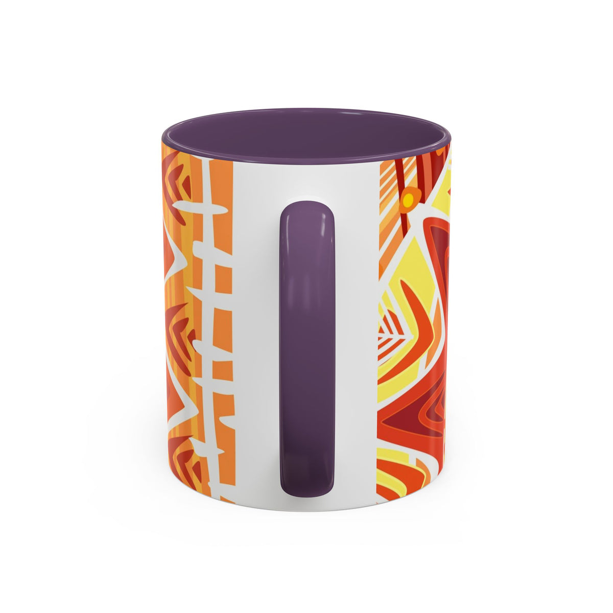 African Sun Goddess- Accent Coffee Mug — Colorful Tribal Art 11/15oz