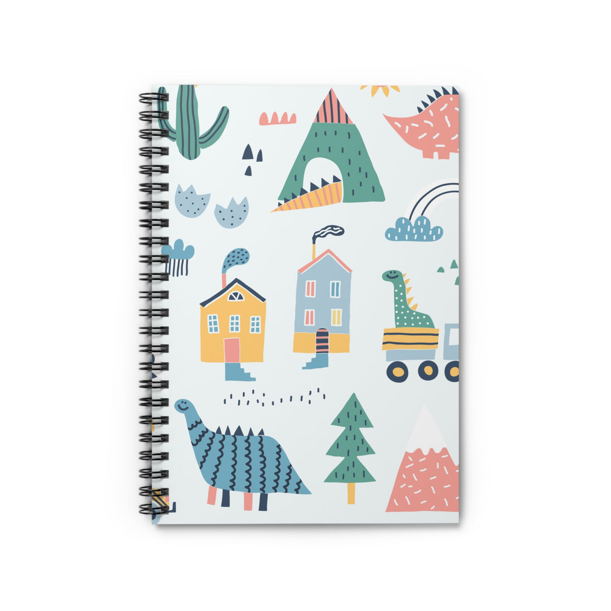 Jurassic Journey Spiral Notebook - Ruled Line