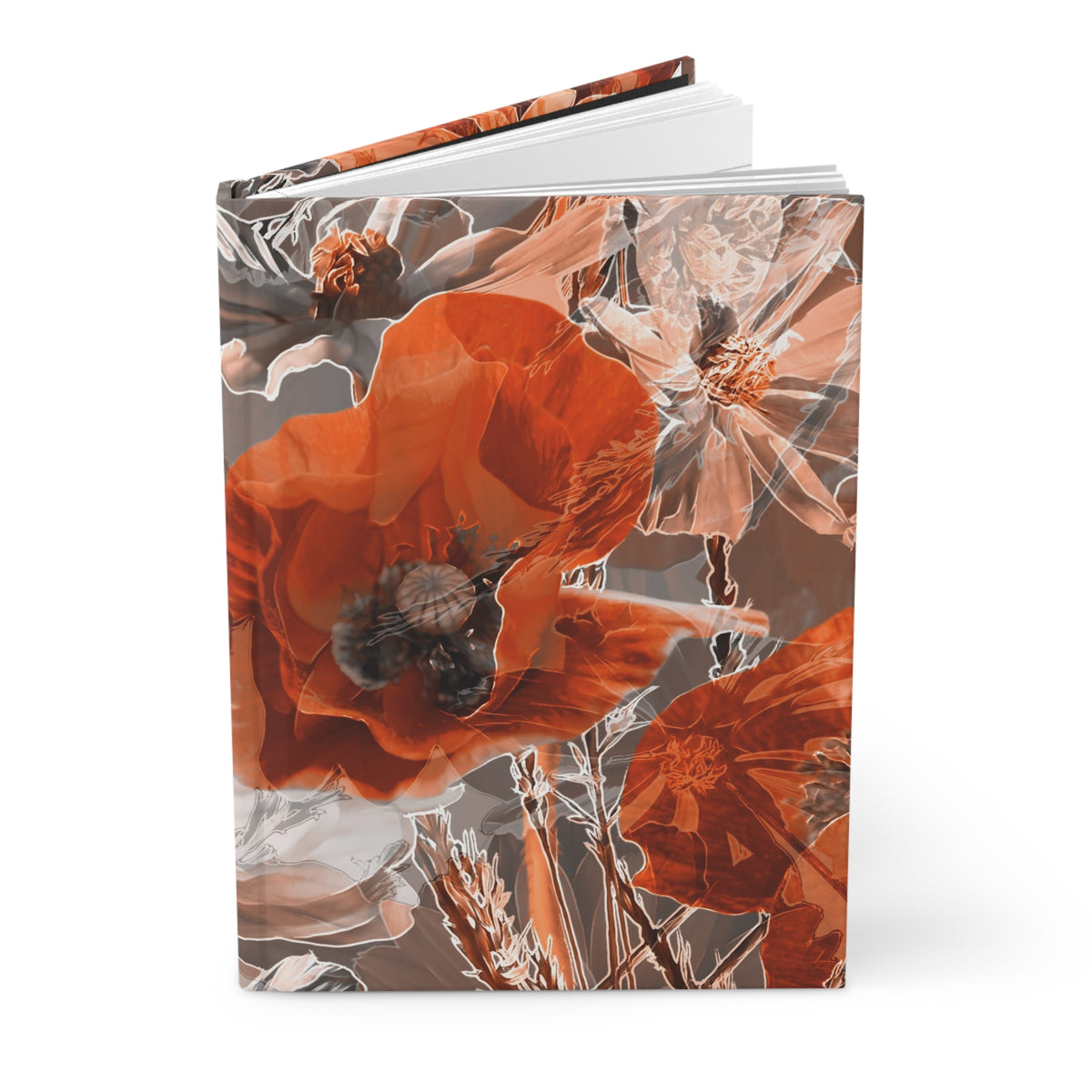 Floral Autumn Hardcover Journal