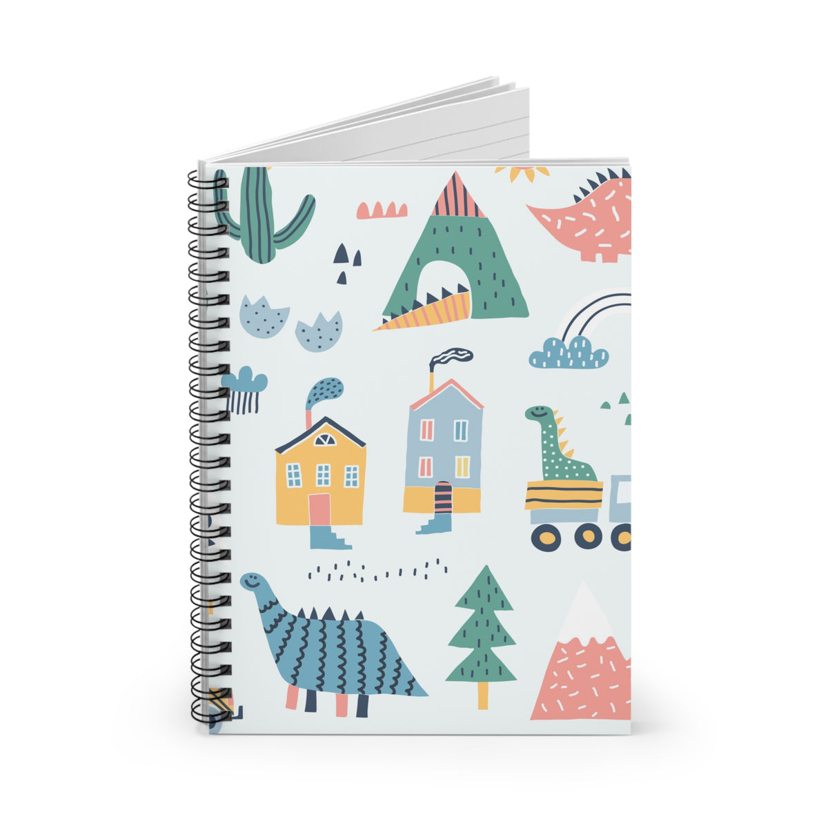 Jurassic Journey Spiral Notebook - Ruled Line