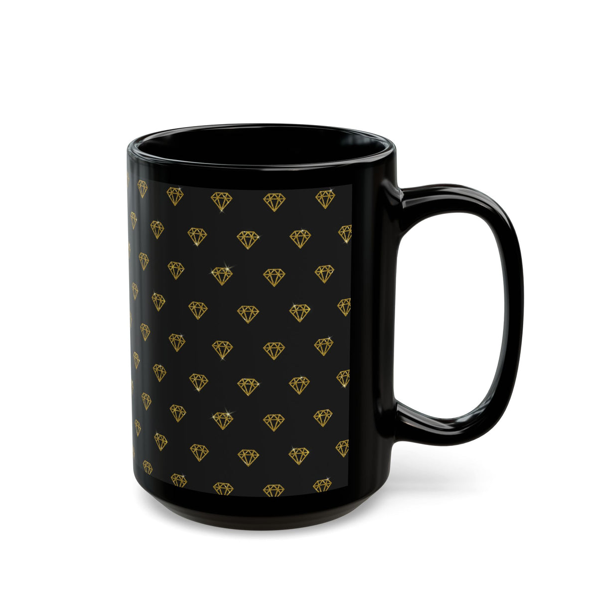 Black Diamond Black Mug (11oz, 15oz)