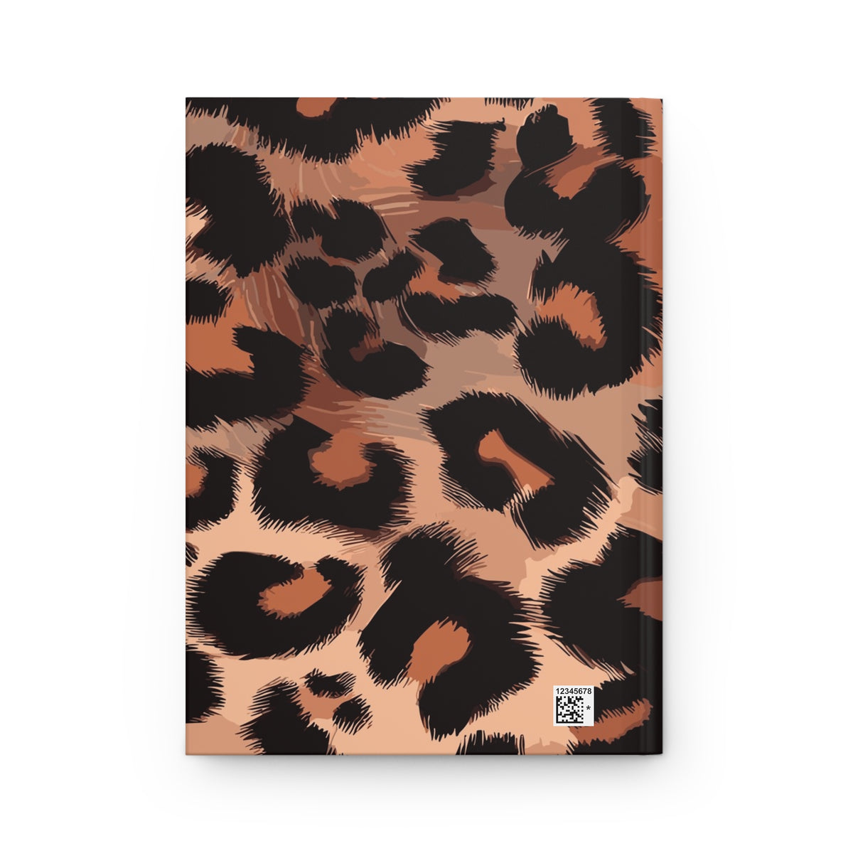 Cheetah Print Hardcover Journal