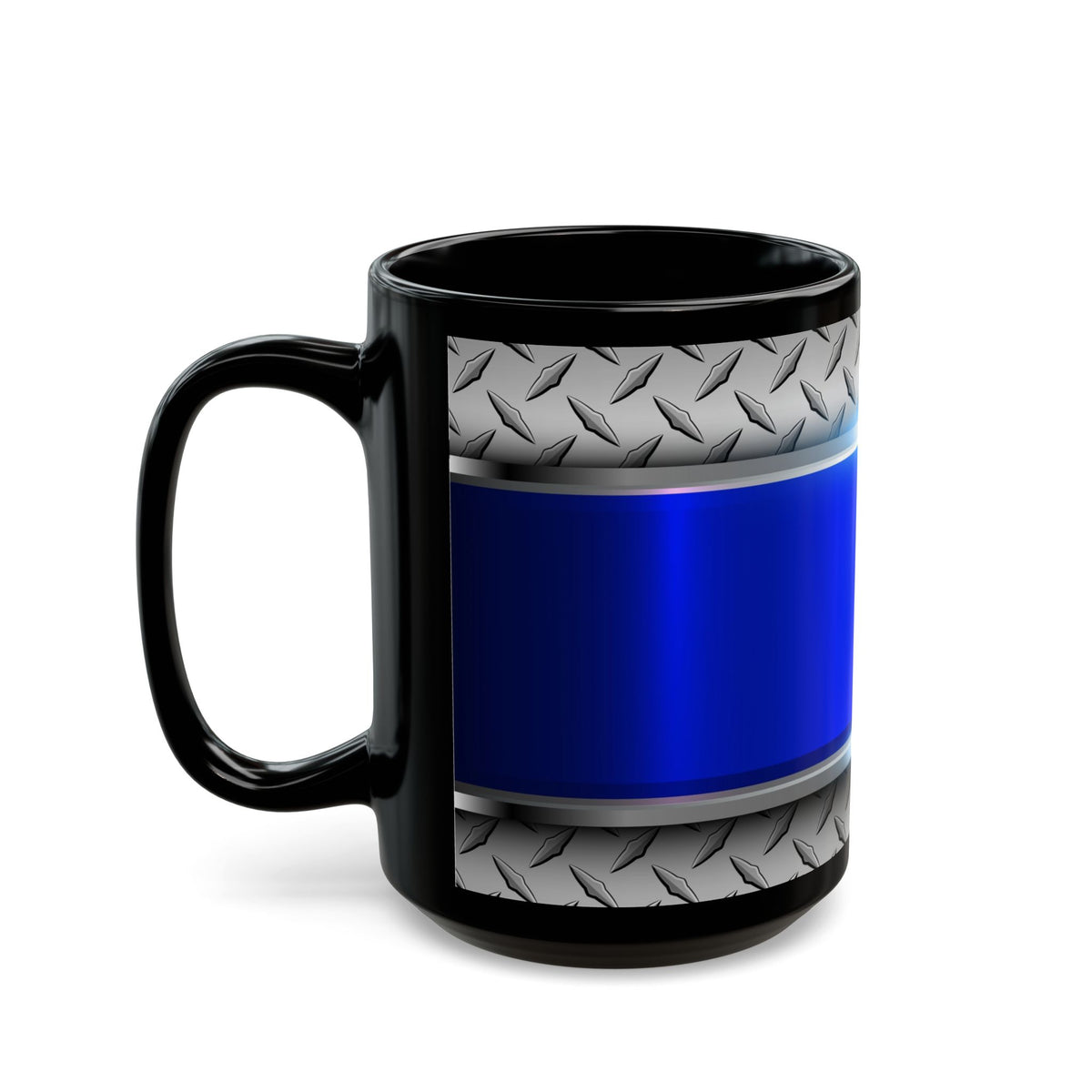 Blue Steel Black Mug (11oz, 15oz)