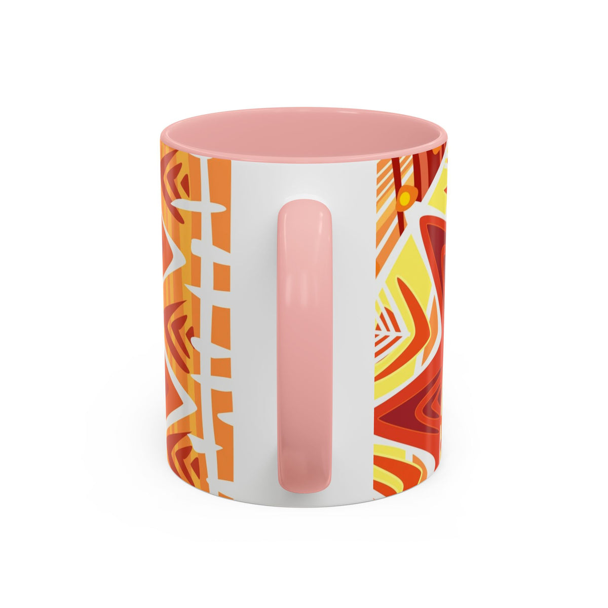 African Sun Goddess- Accent Coffee Mug — Colorful Tribal Art 11/15oz