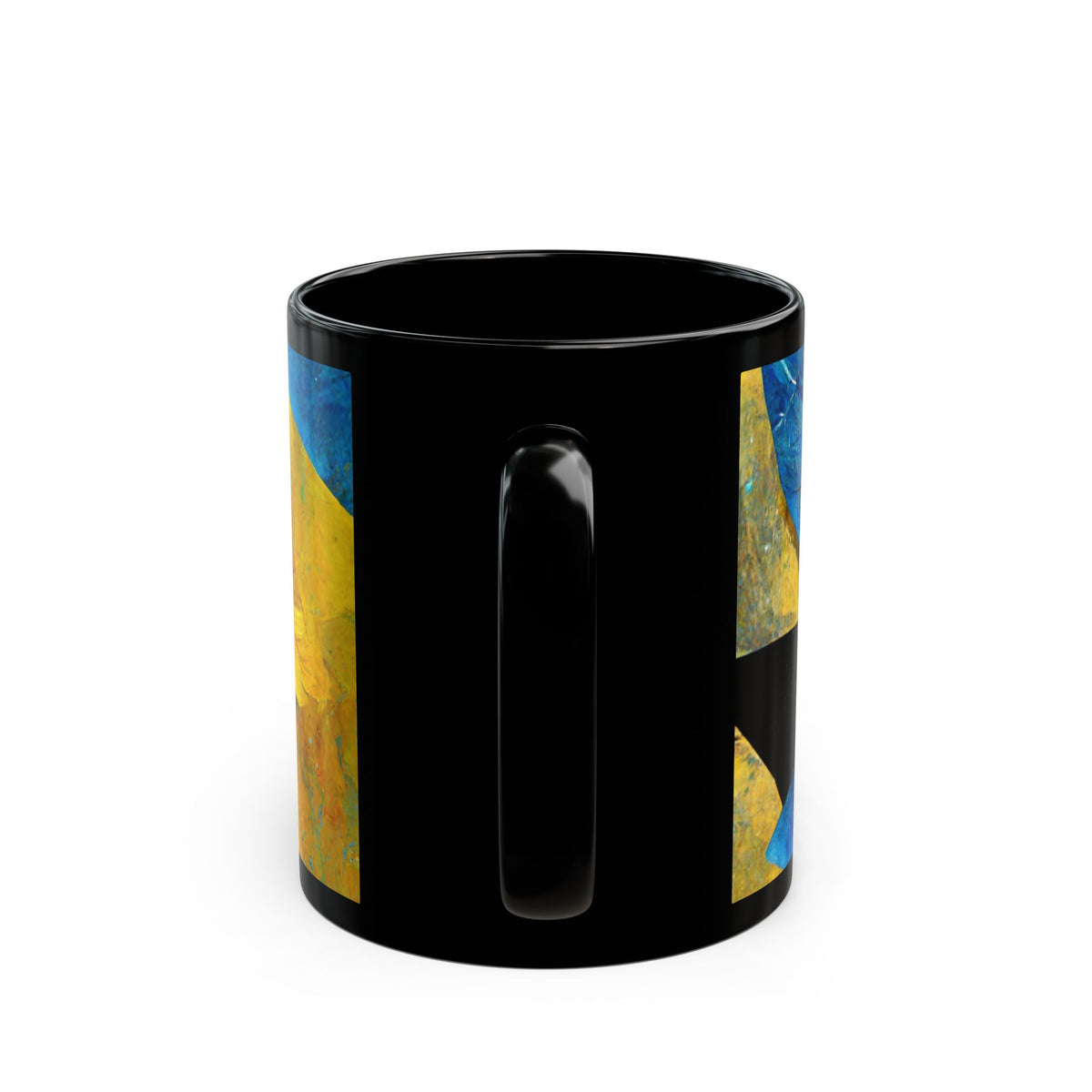 Morning Glory Black Mug (11oz, 15oz)