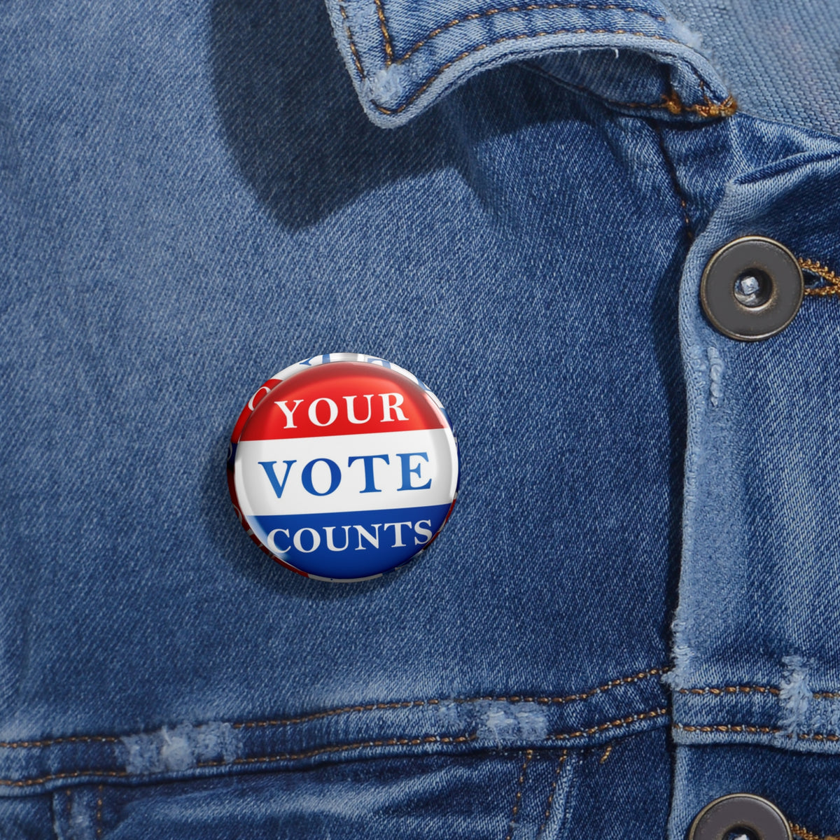 Vote Custom Pin Buttons