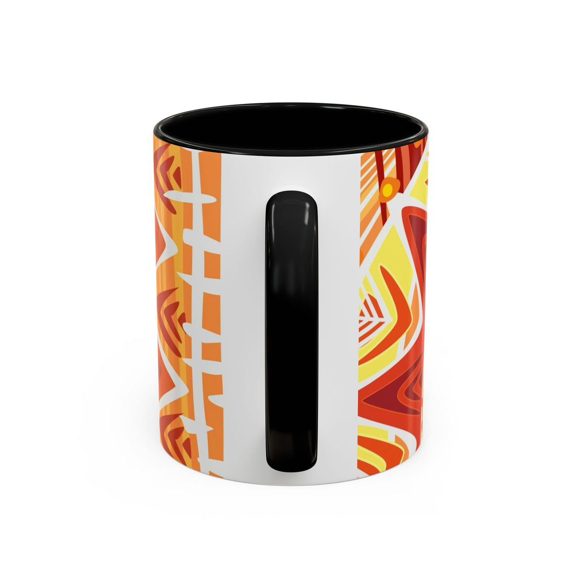 African Sun Goddess- Accent Coffee Mug — Colorful Tribal Art 11/15oz
