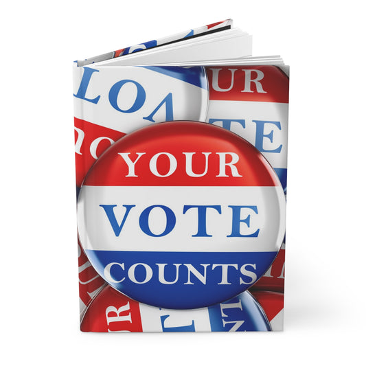 Vote Hardcover Journal