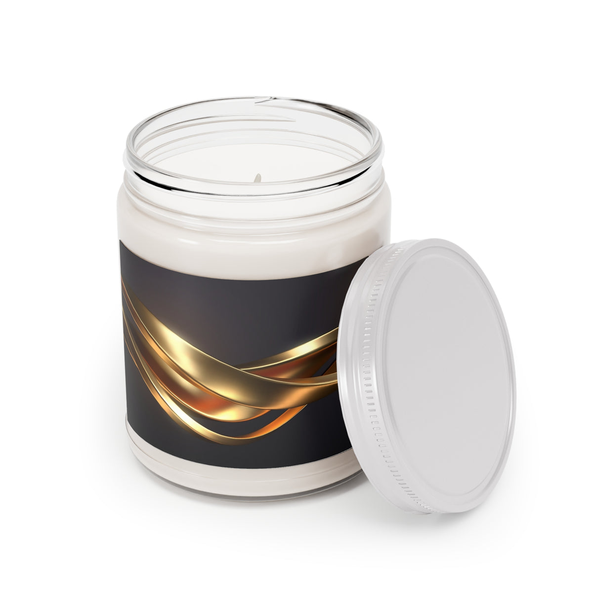 Gold Swirl Scented Candles, 9oz