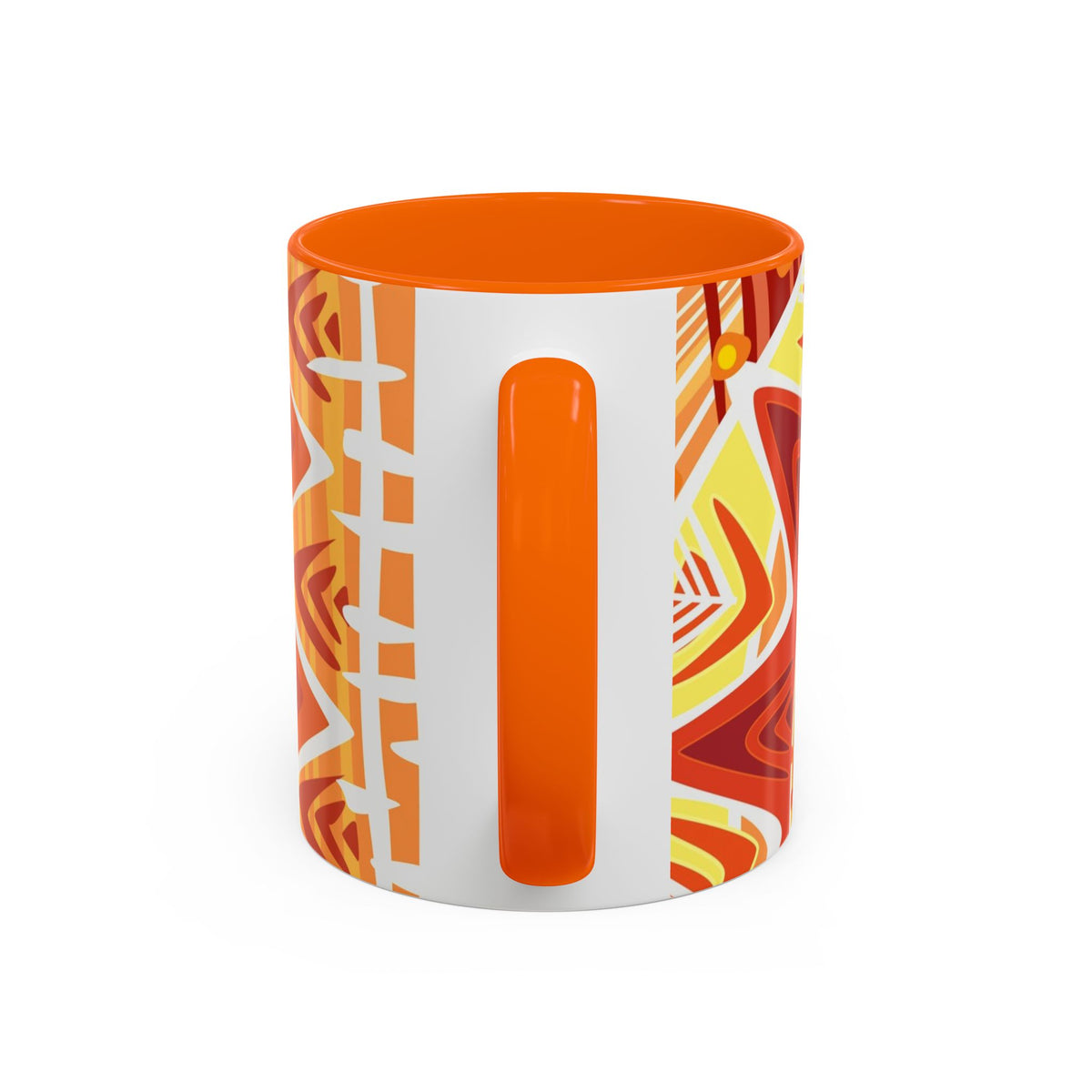 African Sun Goddess- Accent Coffee Mug — Colorful Tribal Art 11/15oz