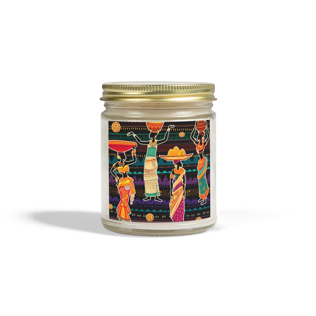 African Grace Scented Coconut Apricot Candles (4oz, 9oz)