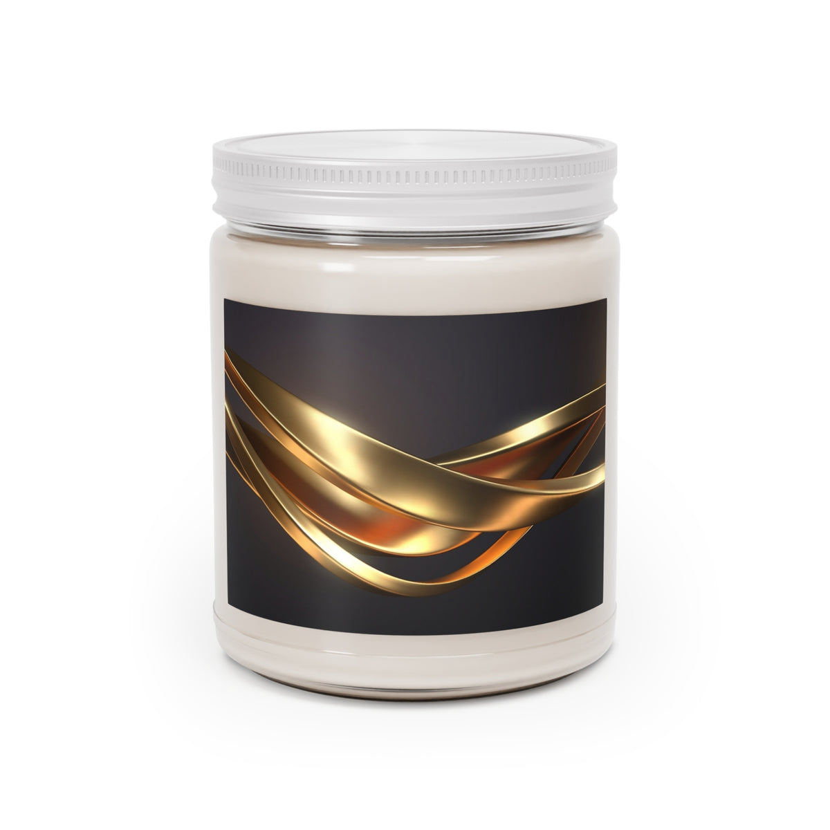 Gold Swirl Scented Candles, 9oz