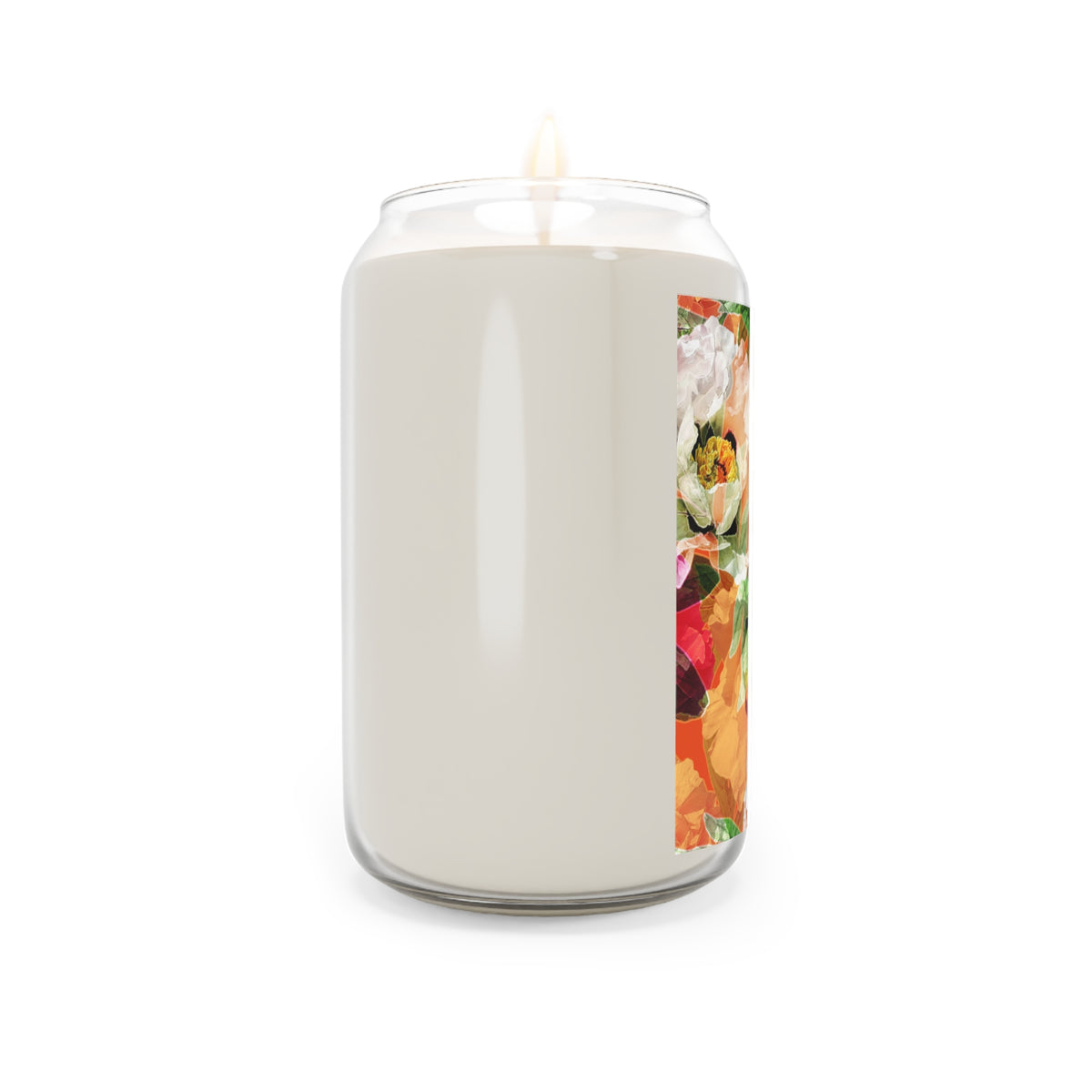 Floral Peony Soy Candle 13.75oz — Scented Decorative Jar Candle