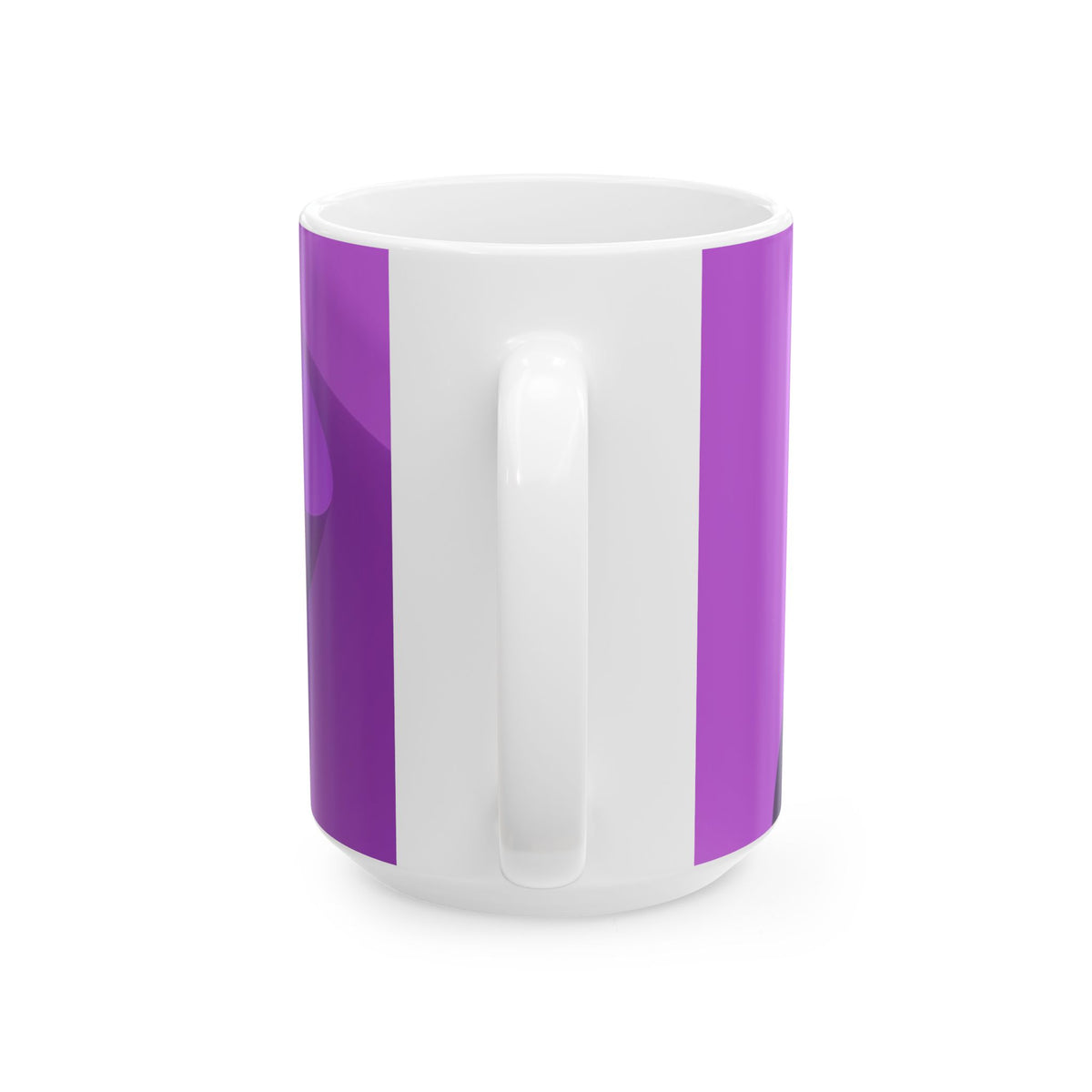 Purple Ceramic Mug, (11oz, 15oz)