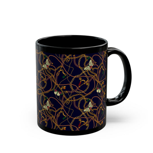 Captive Butterfly Black Mug (11oz, 15oz)