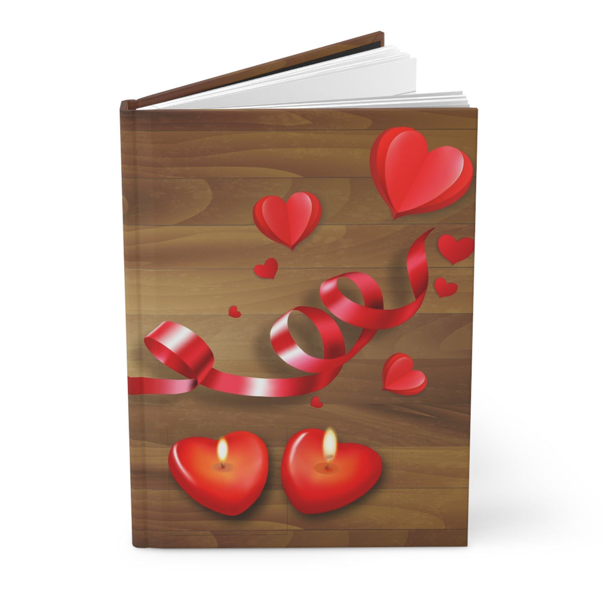Candle Two Flames Hardcover Journal