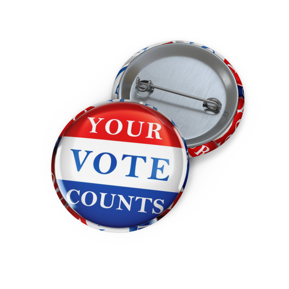 Vote Custom Pin Buttons